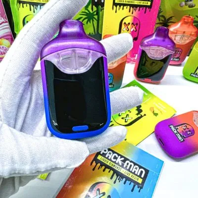 Empty PACKMAN 1G Dual LED Disposable Vape best