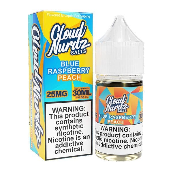 Blue Raspberry Peach di Cloud Nurdz Tfn Sali 30ml