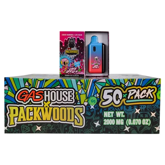 Gas House Packwoods V2 2g Disposable Vape Pen