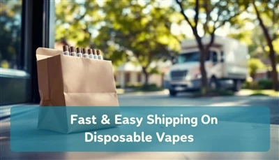 Spedizione veloce e facile su vapori usa e getta