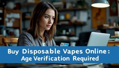 Acquista vapori usa e getta online: verifica dell'età richiesta