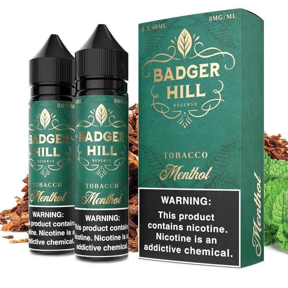 Mentolo di Badger Hill Reserve 120ml