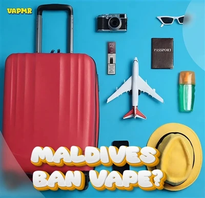 Dal 15 novembre sarà vietato portare Vape alle Maldive.