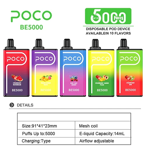 POCO BE5000 Puffs Disposable Vape