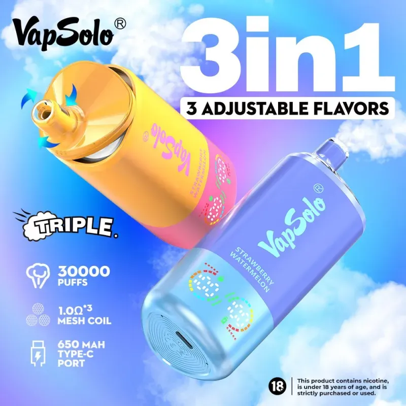 Recensione dei vaporizzatori Vapsolo Triple 30000: uno sguardo onesto e suppo...