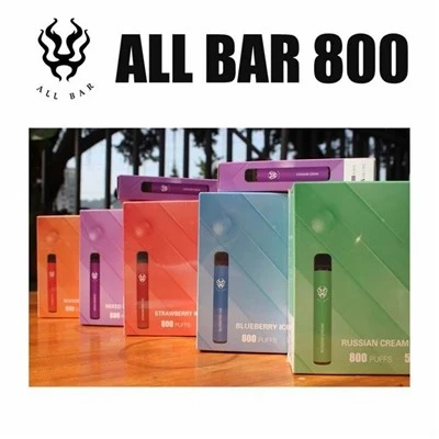 Tutta la barra 800 sigaretta elettronica usa e getta