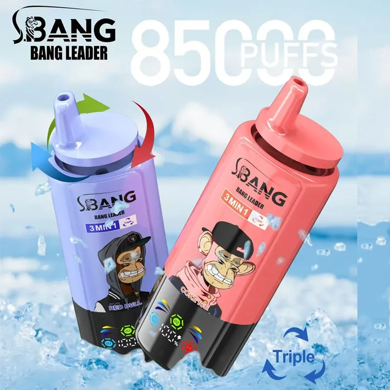 Bang Leader 85000 Puffs 85K Triple Flavors 3 in 1 Vape all'ingrosso