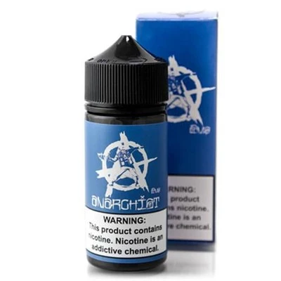 Blu di tabacco anarchico - nicotina gratuita e - liquido 100ml