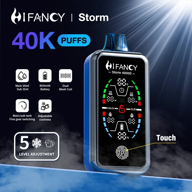 Vape usa e getta Hifancy 40000 sbuffi 40k Storm
