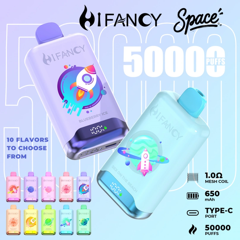 Hifancy 50000 Puff 50K Space Vape all'ingrosso