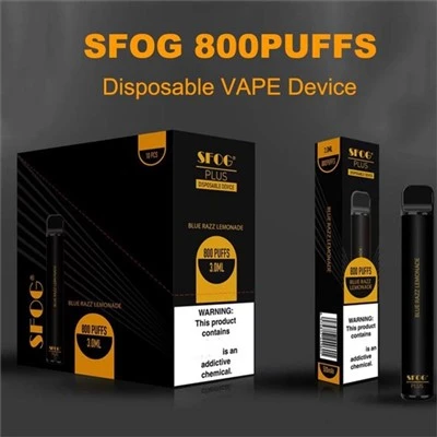 Qual è l'intensità del sapore vapore di sfog vape?