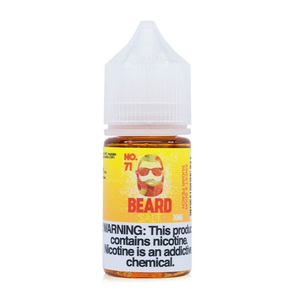 Pesca di zucchero dolce e acido da sali di barba 30 ml